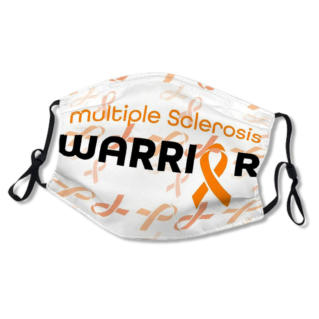 Multiple Sclerosis (MS) awareness ribbon - MS Warrior - We are winning No.B2QM36