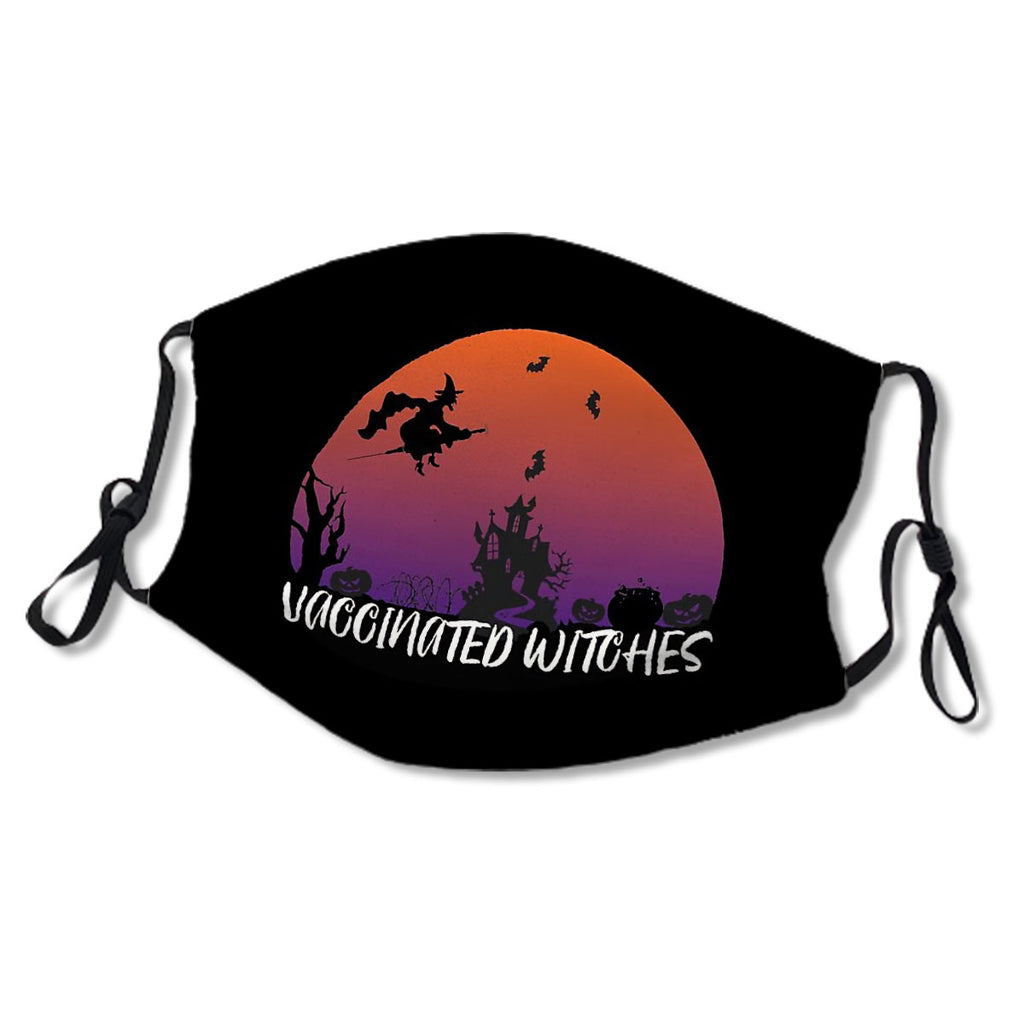 Vaccinated Witches - Fully Vaccinated Witch-Funny I Am Vaccinated Mask No.B3Nv72