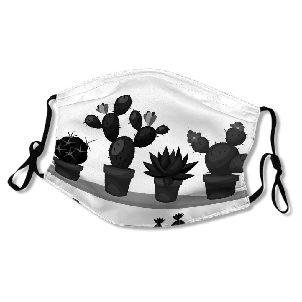 black and white plant artwork No.BT2AJA