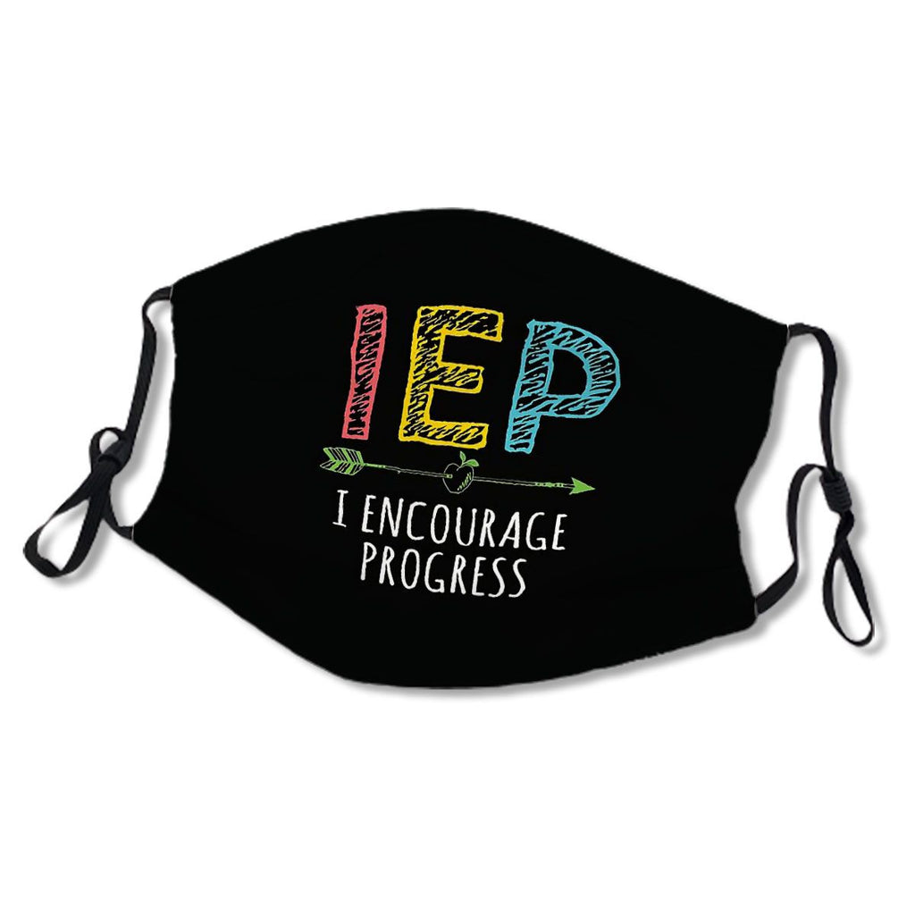 IEP I Encourage Progress Arrow Apple Special Education School Teacher Inspirational Quote No.C84HEV