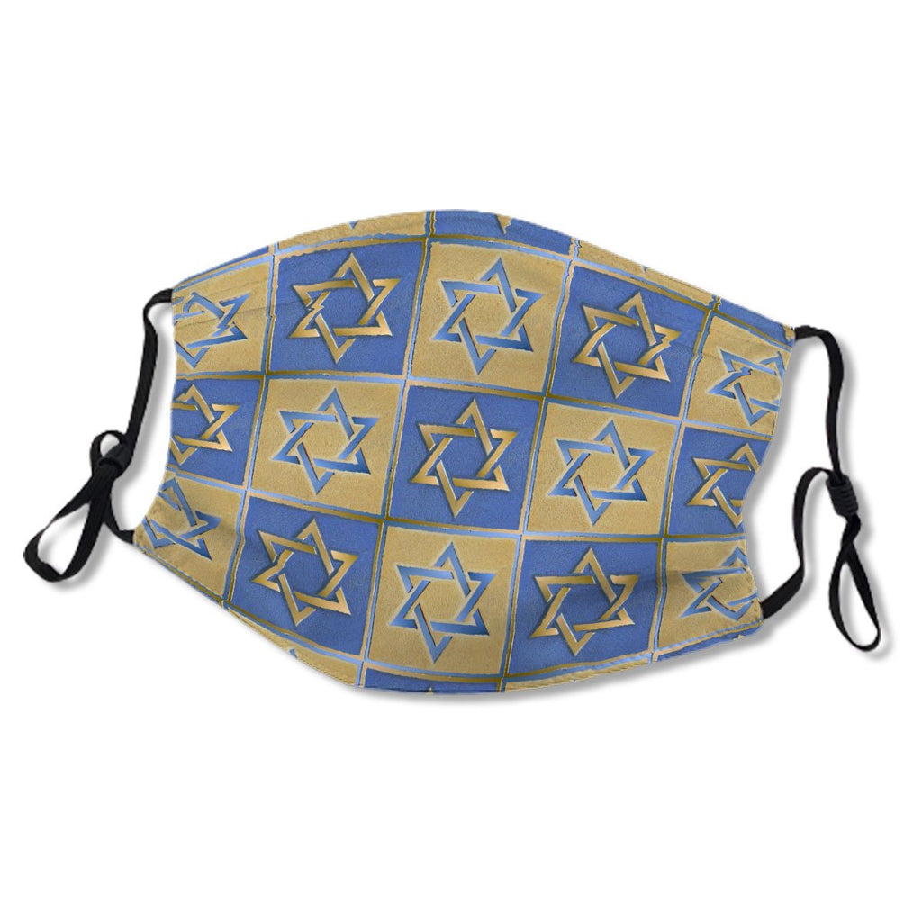 Blue Gold Star Of David No.CEARKQ