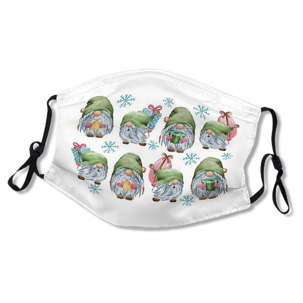 Watercolor Art Christmas Gnomes and Holiday Gifts No.CGQV85