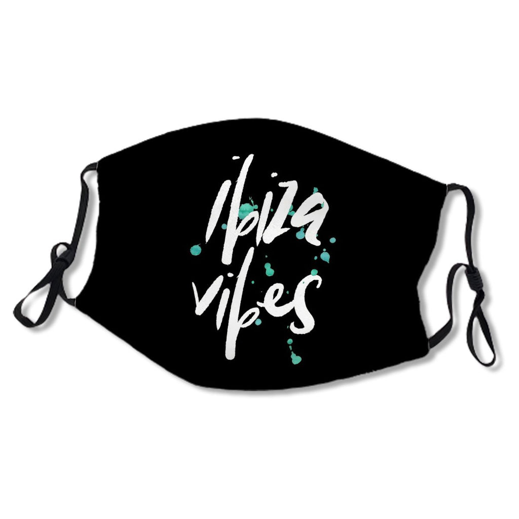 Ibiza Vibes Hand Drawn Text Mask No.CN5E3Z