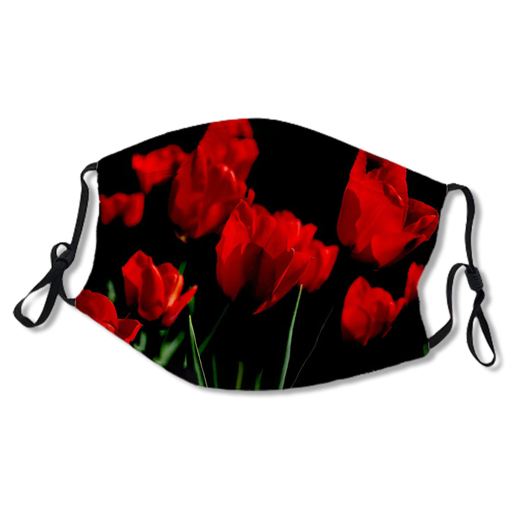 Red Tulips Flowers and Roses Funny Gifts For Loved One No.CVROUV