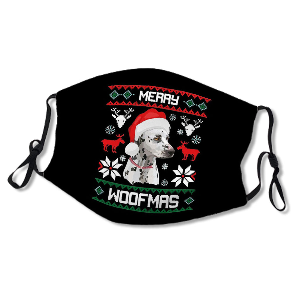 Dalmatian Dog Merry Woofmas Christmas Gift No.D5E8YX