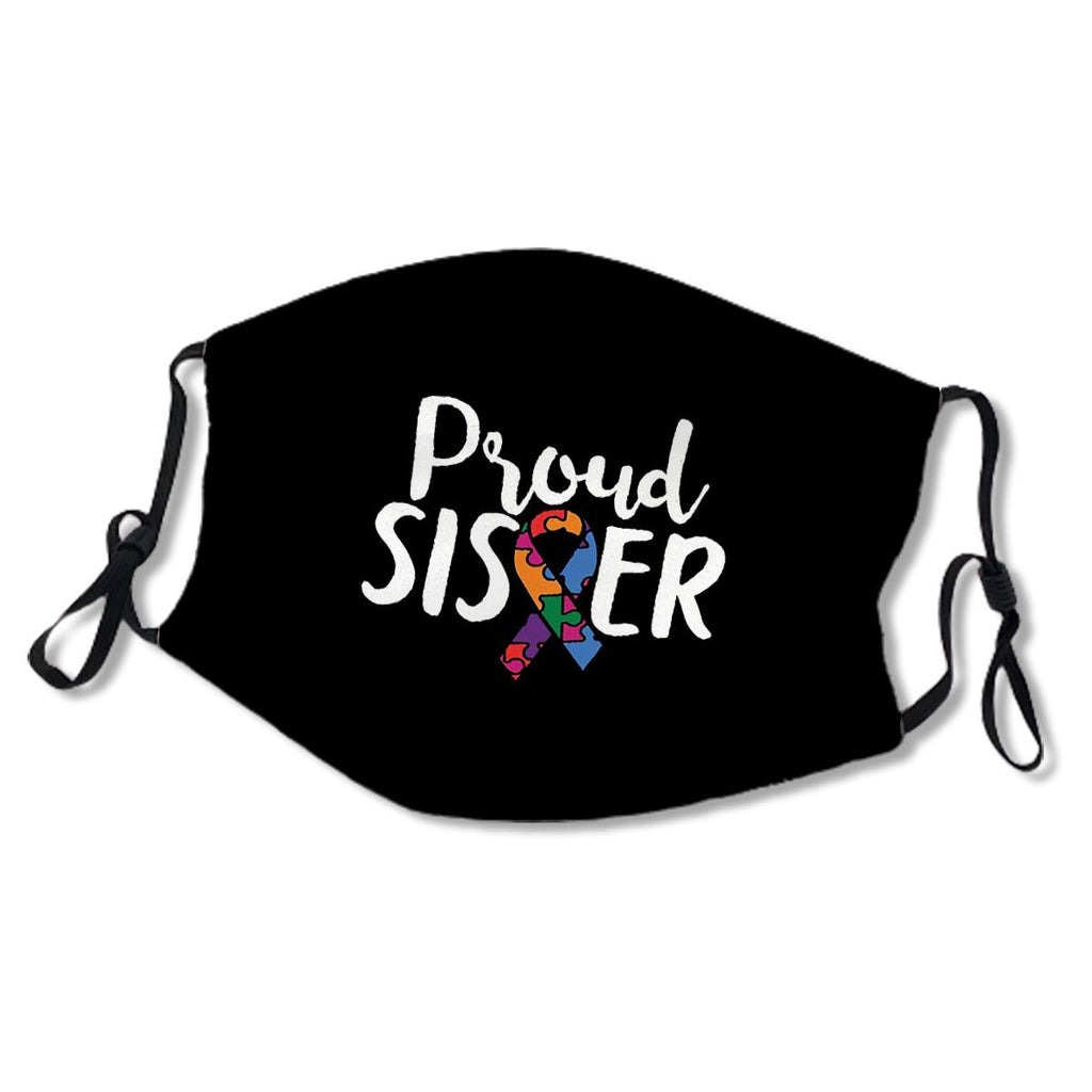 Cute Proud Autism Sister T-Shirt autism awareness month No.D8IF66