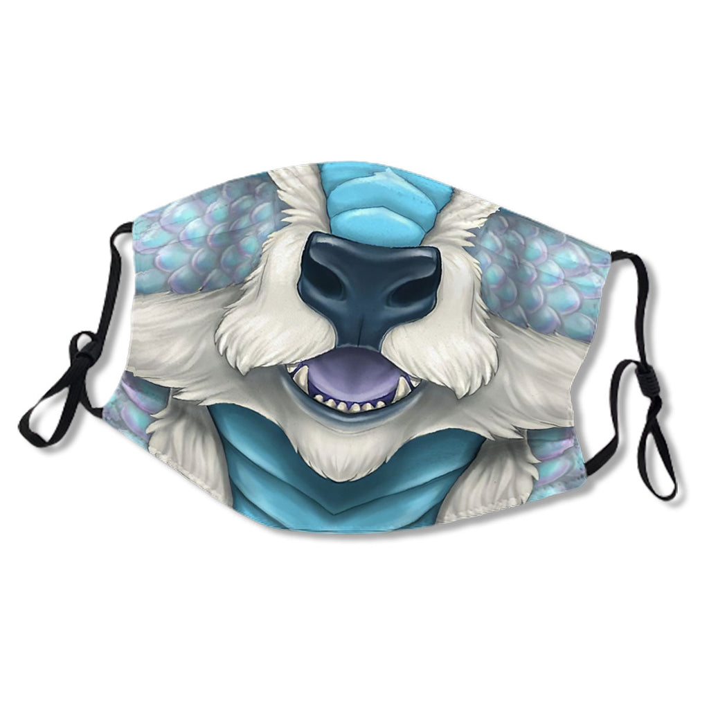 Dust Resistance 5-Layer Filter Icy Blue Ki'rin Face NO DXNVA5