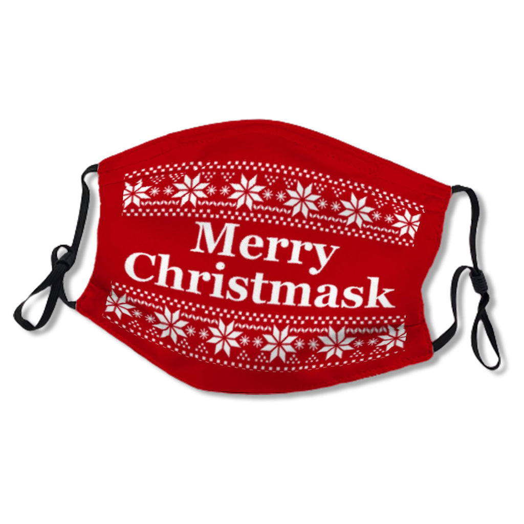 Merry Christmask Christmas Facemask No.E3FLGZ