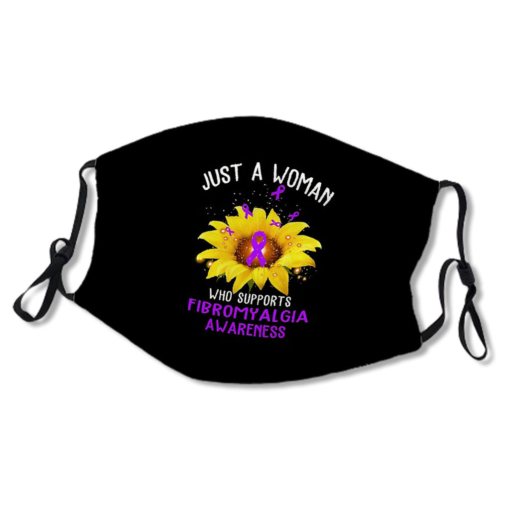 Just A Woman Who Supports Fibromyalgia Awareness No.EAJPCB