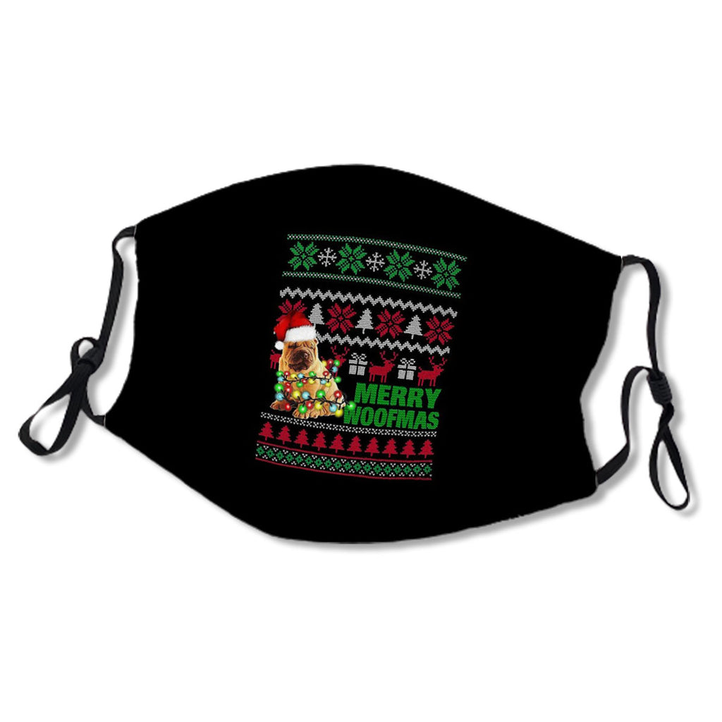 Chinese-Shar-pei-For-Merry-Woofmas-Ugly-Christmas-Sweaters-Swea No.EE65ZM