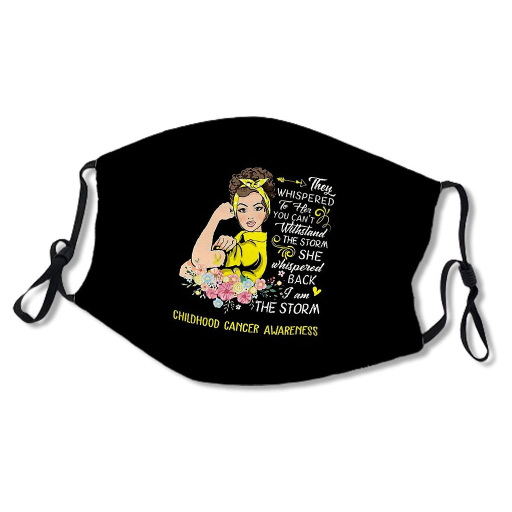 I Am The Storm Childhood Cancer Awareness No.EL3S89