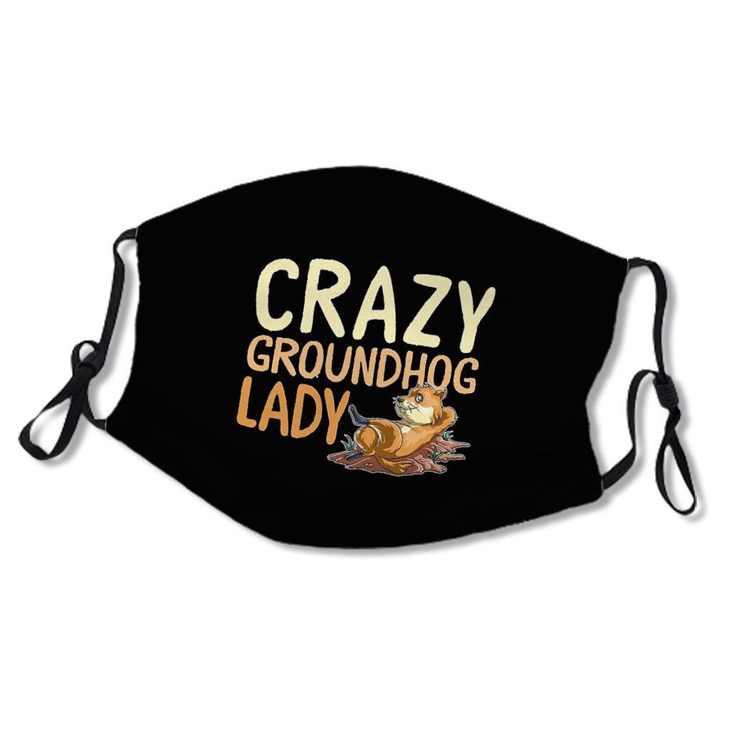 crazy groundhog lady - groundhog 2021 gift groundhog lover No.EQ4JNB