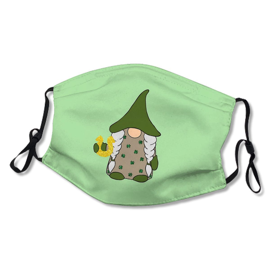 St. Patricks day girl gnome glitter colours NO.ER5AUY