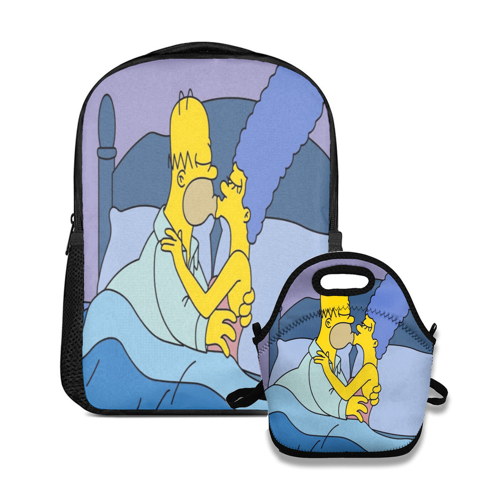 Lightweight and cute backpack and meal bag No.ERRLRE