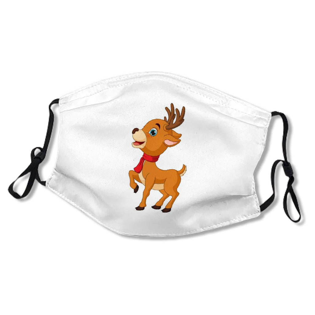 Cartoon Little Christmas Deer Posing No.EVAG4P