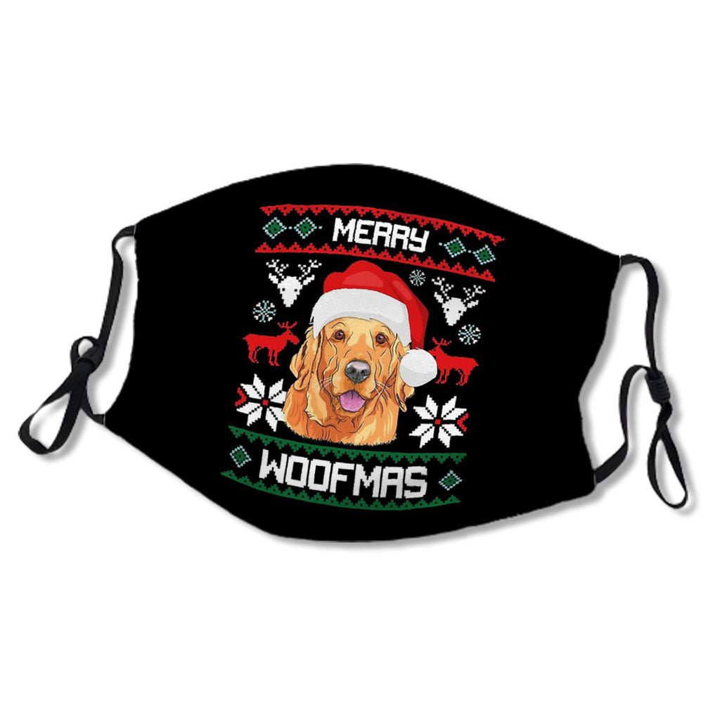 Golden-Retriever-Merry-Woofmas-Swea-Dog-Christmas No.F25H4M