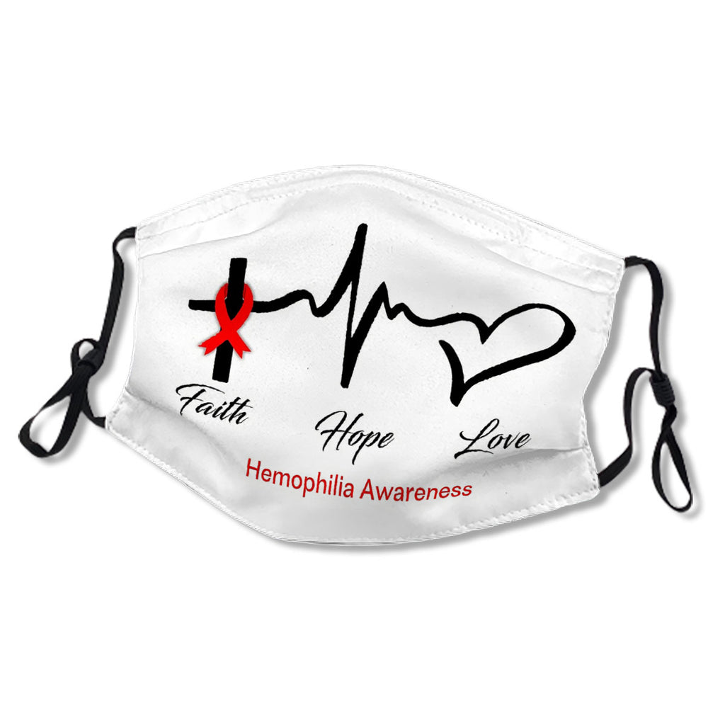 Faith Hope Love Hemophilia Awareness No.F2Q2QC