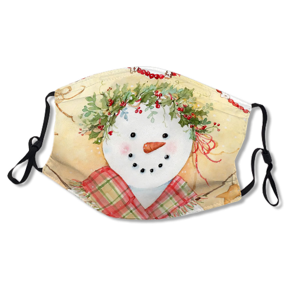 Holiday Snowlady Mask No.F4N54K
