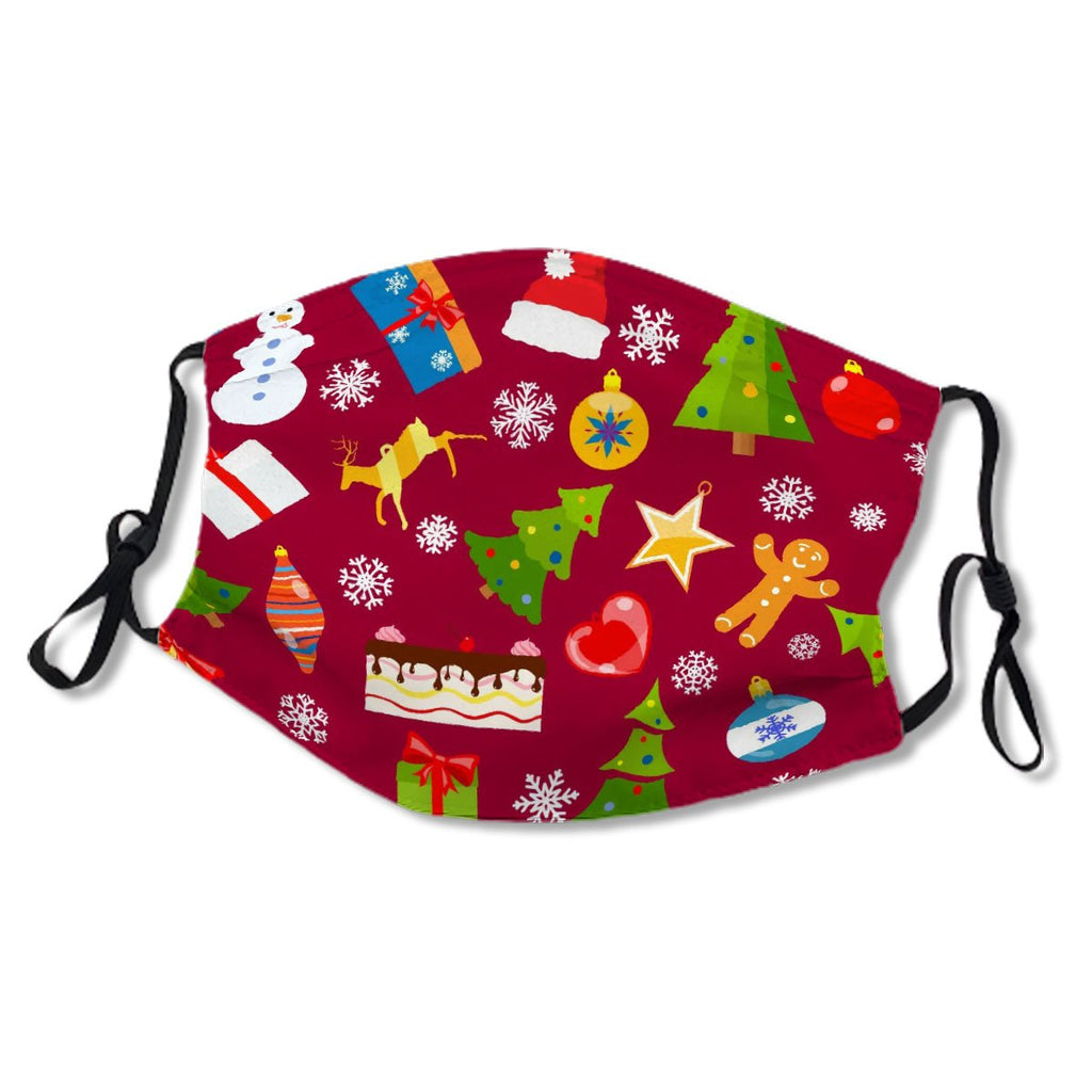 Seamless Pattern Of Christmas Symbols No.F5N8SC