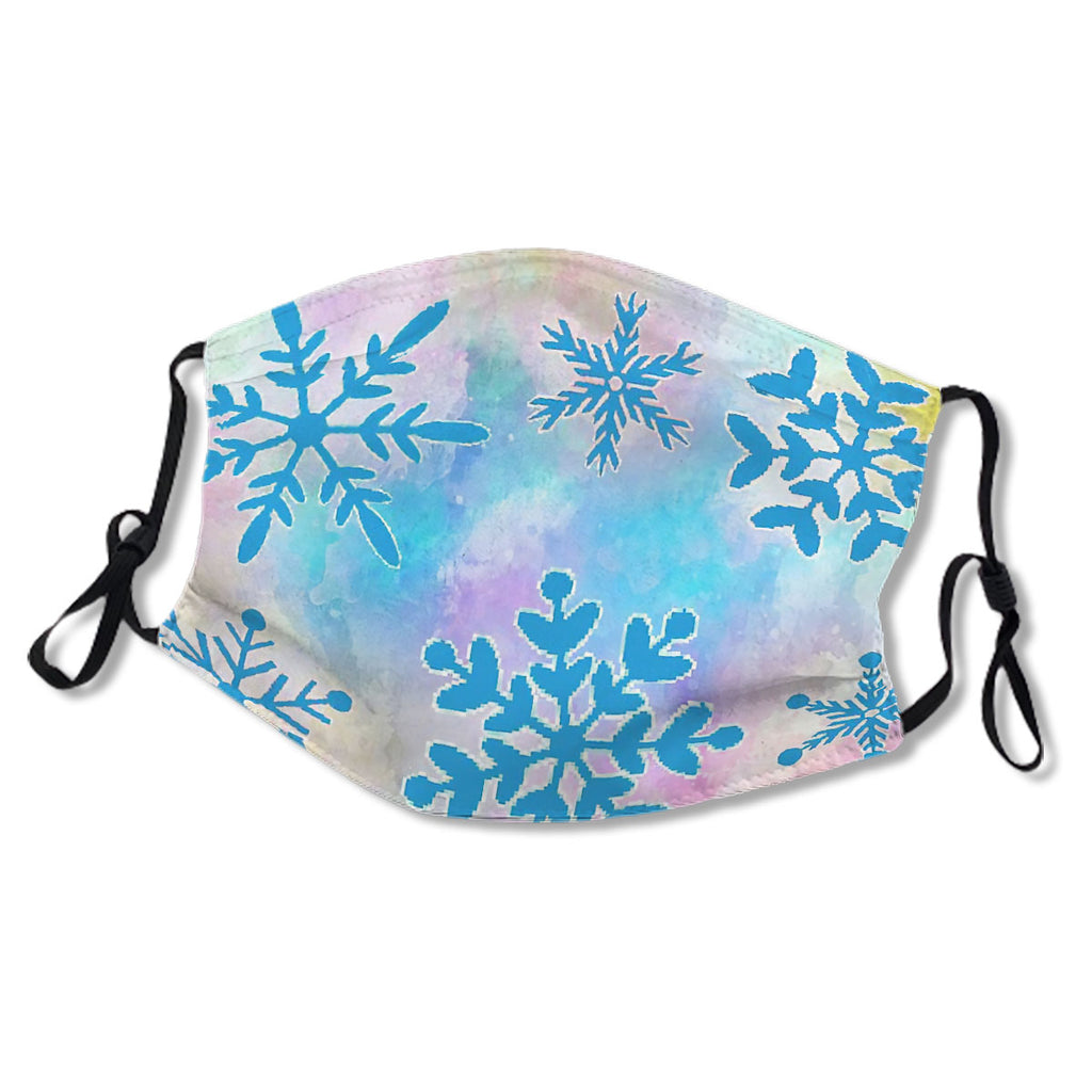 Abstract Snowflakes Mask No.FE6CHF