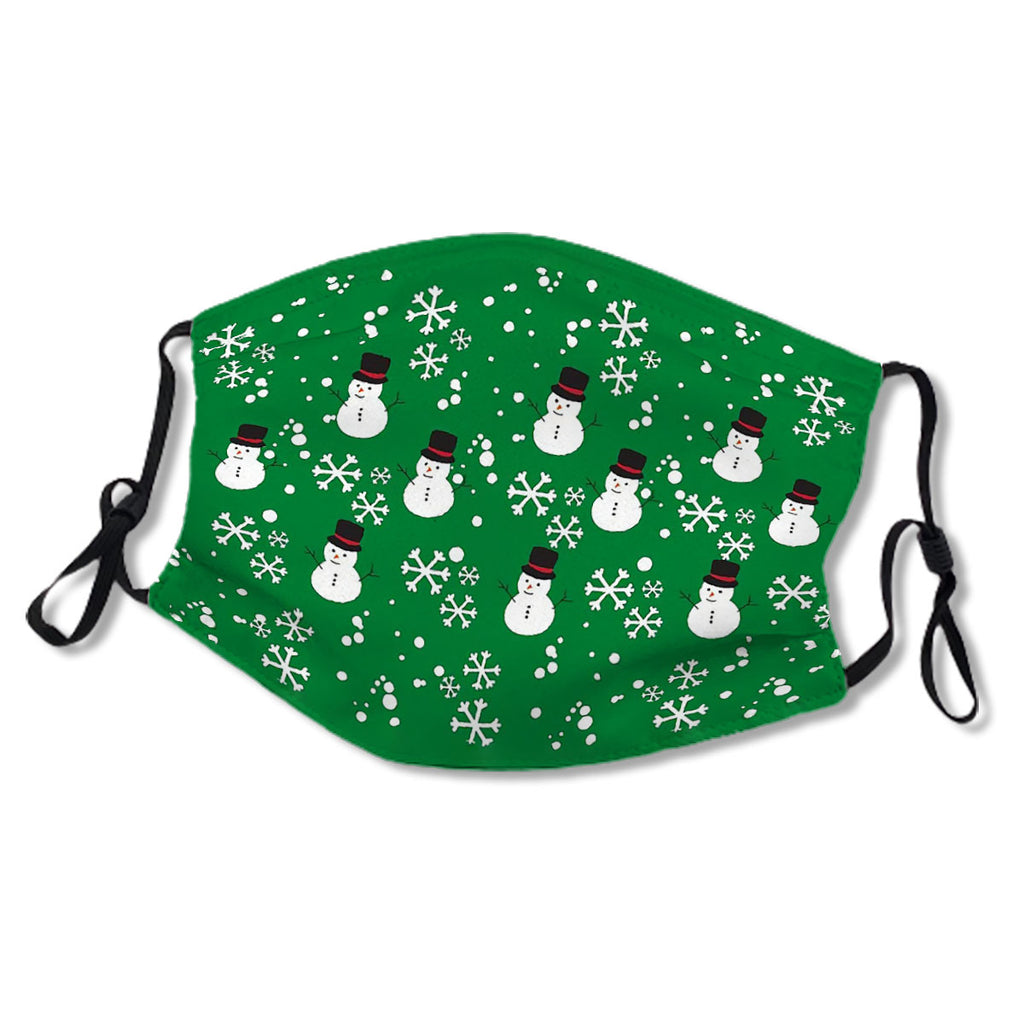Snow Man (green background) Face No.FPEN47