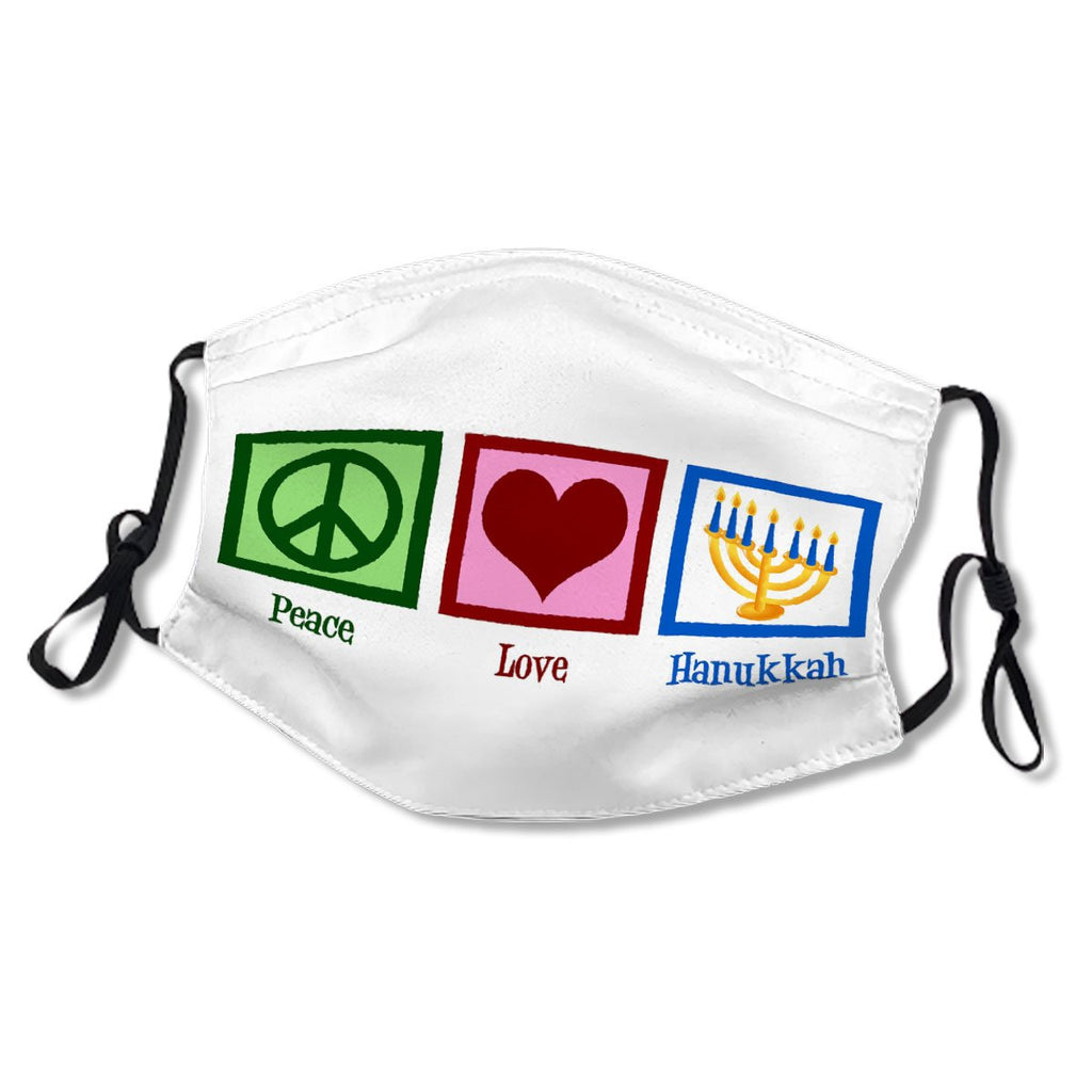 Peace Love Hanukkah Decorative No.G4QJ8E