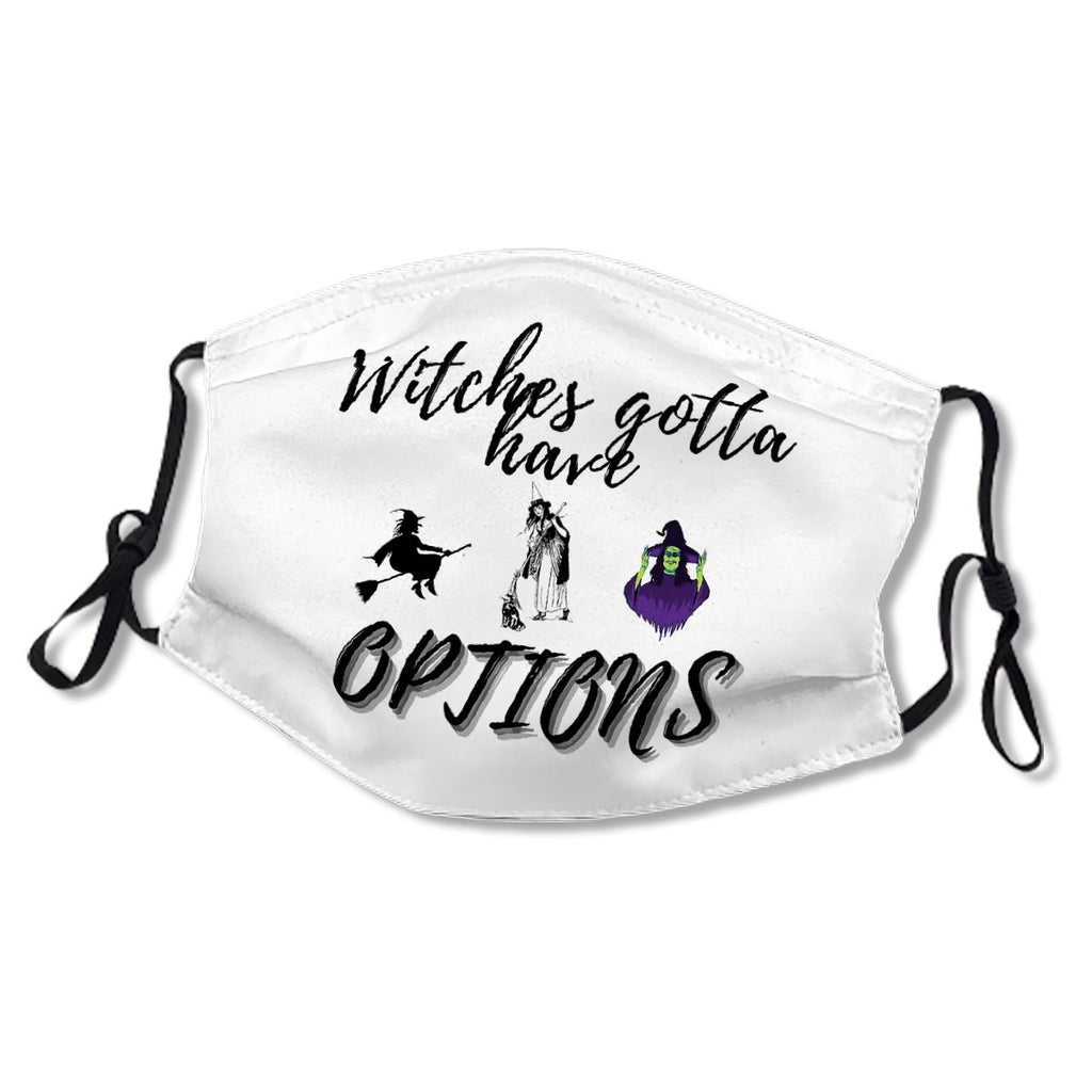 Witches Gotta Have Options-Black Mask No.G8L42F