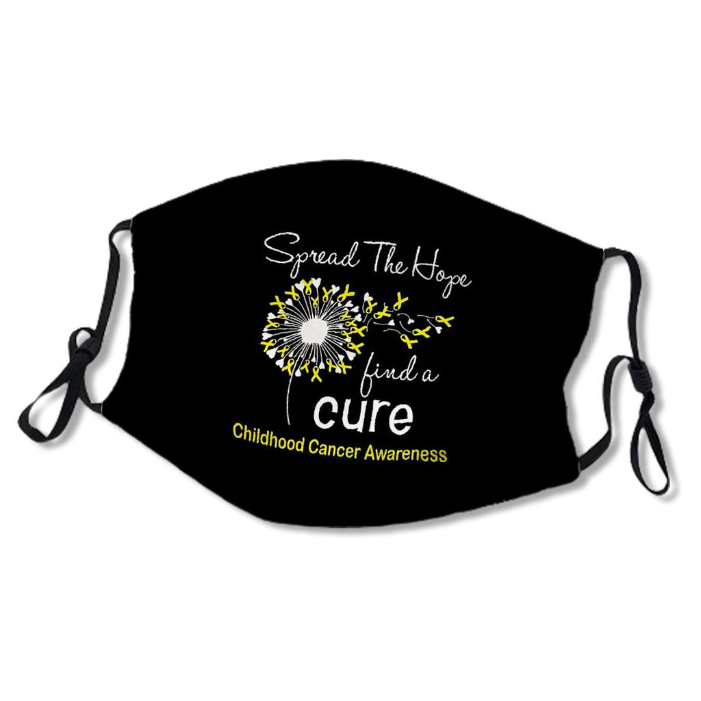 Spread The Hope Find A Cure Childhood Cancer Awareness No.G8TNHV