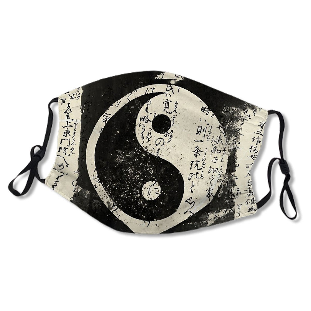 Yin And Yang Symbol  Kids/Adult Mask No.GGFQFQ