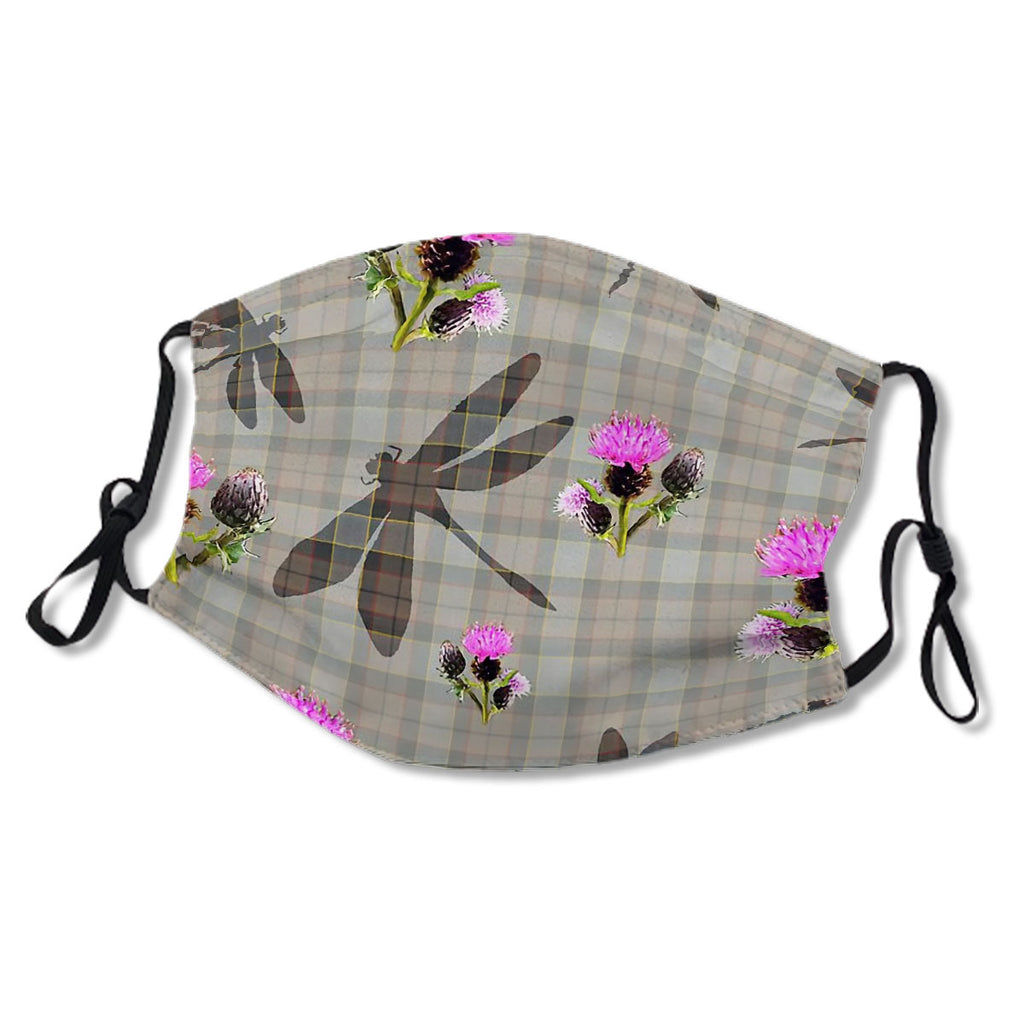 Scottish Dragonfly Tartan Mask No.Givujk