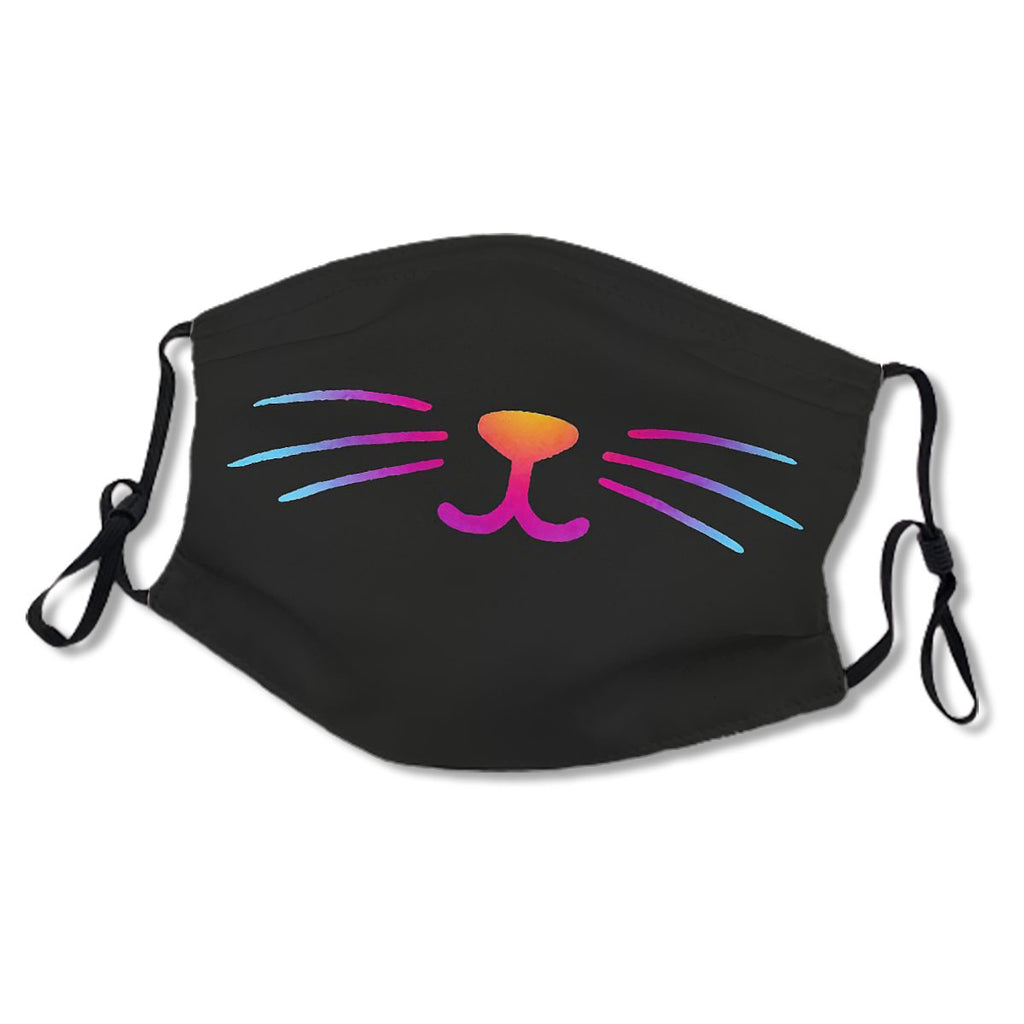 Rainbow Cat Smile Mask No.H77CQH