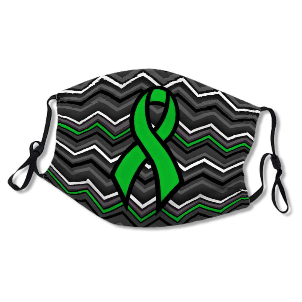 Green Zig Zag...Celiac Cloth NO. H84OEZ