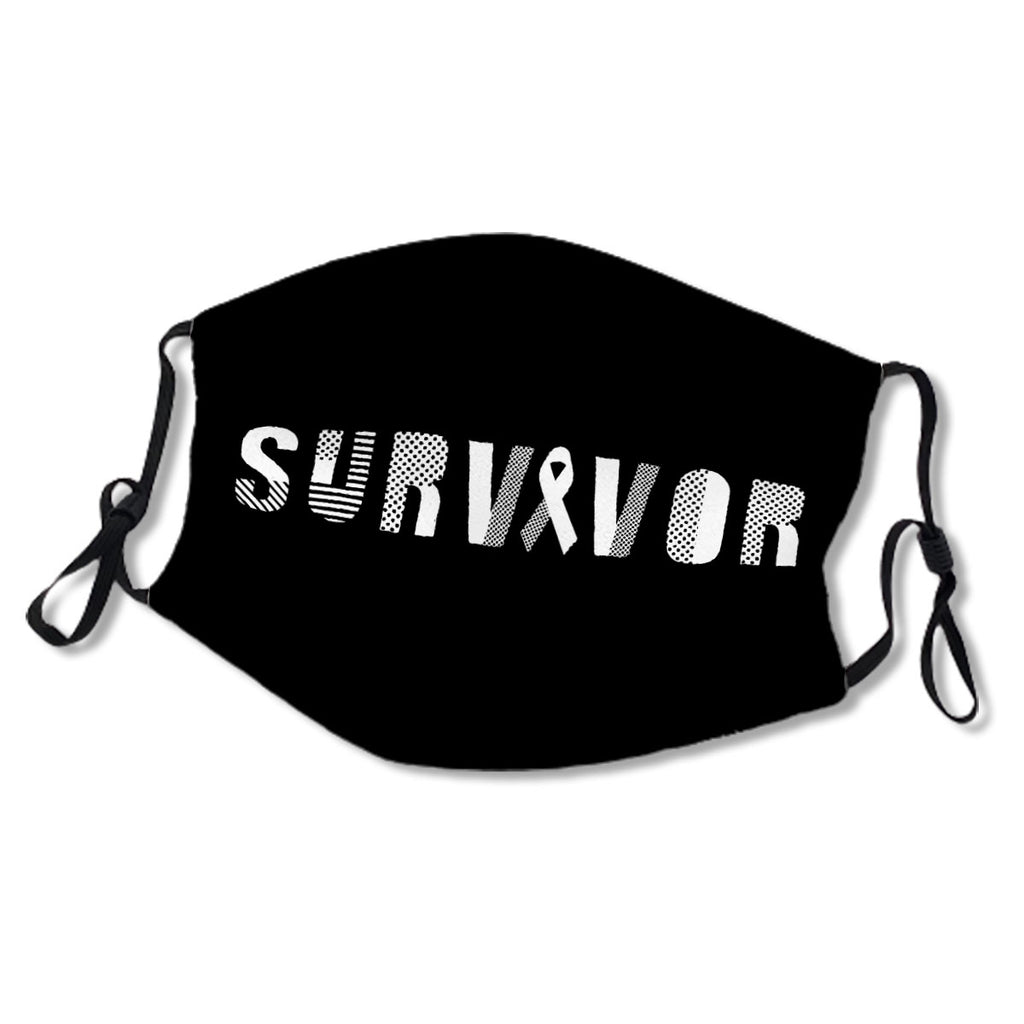 Survivor Cancer Ribbon Inspirational Motivational Cloth NO. H8GKPR