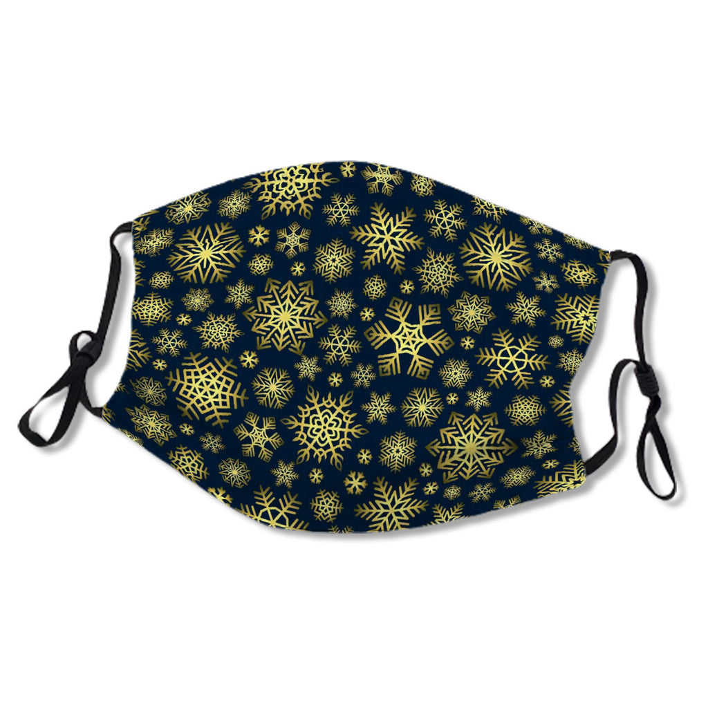 Snowflakes Pattern Seamless On Blue Background No.HG7ROS
