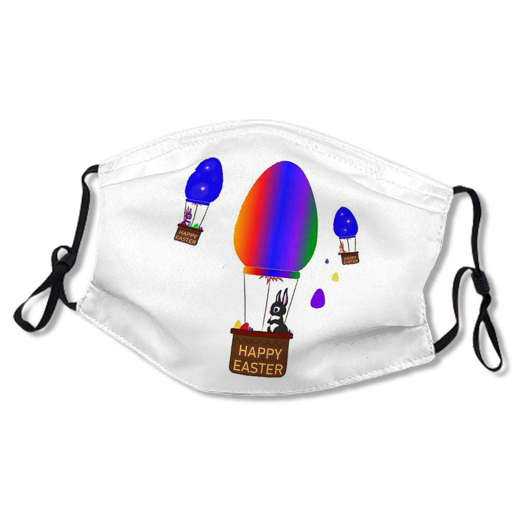Happy Easter Hot Air Balloon No.HLYSMS