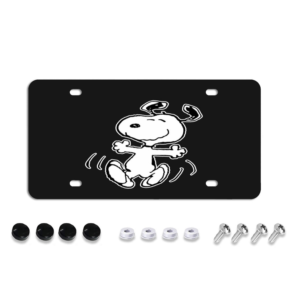 License Plate Covers, Unbreakable Tag Cover to Protect Your Car Front and Rear Plates, Fits All Standard US Plates, Screws Included No.HM3KJP