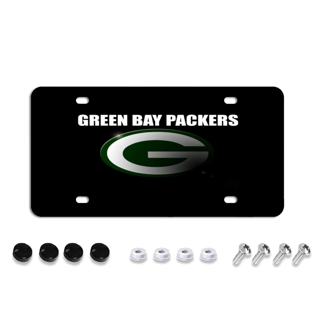 License Plate Covers, Unbreakable Tag Cover to Protect Your Car Front and Rear Plates, Fits All Standard US Plates, Screws Included No.HS5TXA