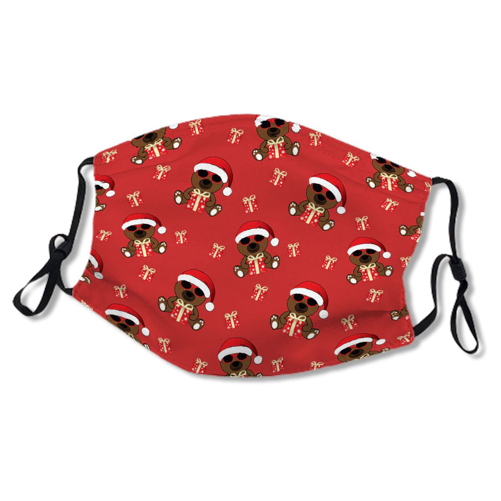Cool Santa Bear W Sunglasses Christmas Pattern No. HZW3Q9