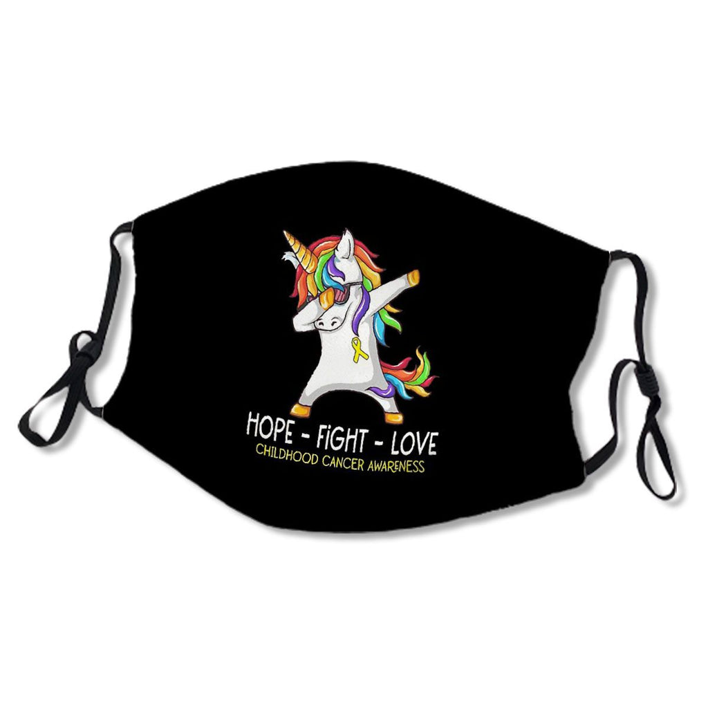 Hope Fight Love Childhood Cancer Awareness No.I6QLQ3