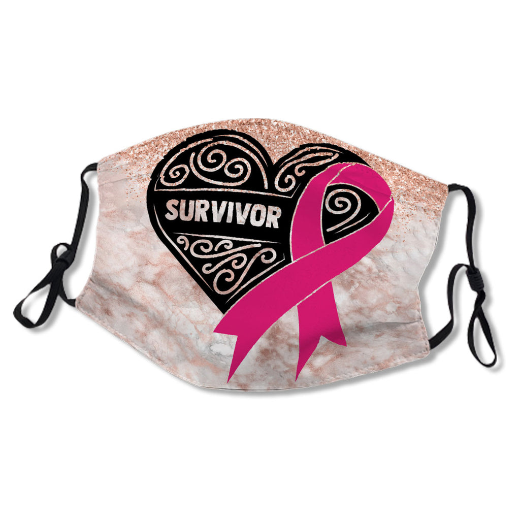 Survivor heart ribbon cloth NO. IKLHAQ