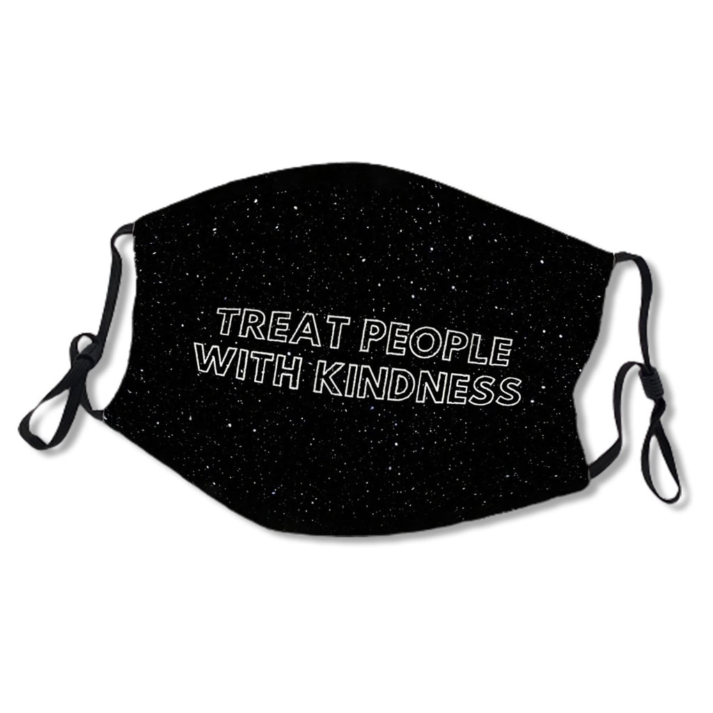 Treat People With Kindness Space Pattern No.IKWZ8I