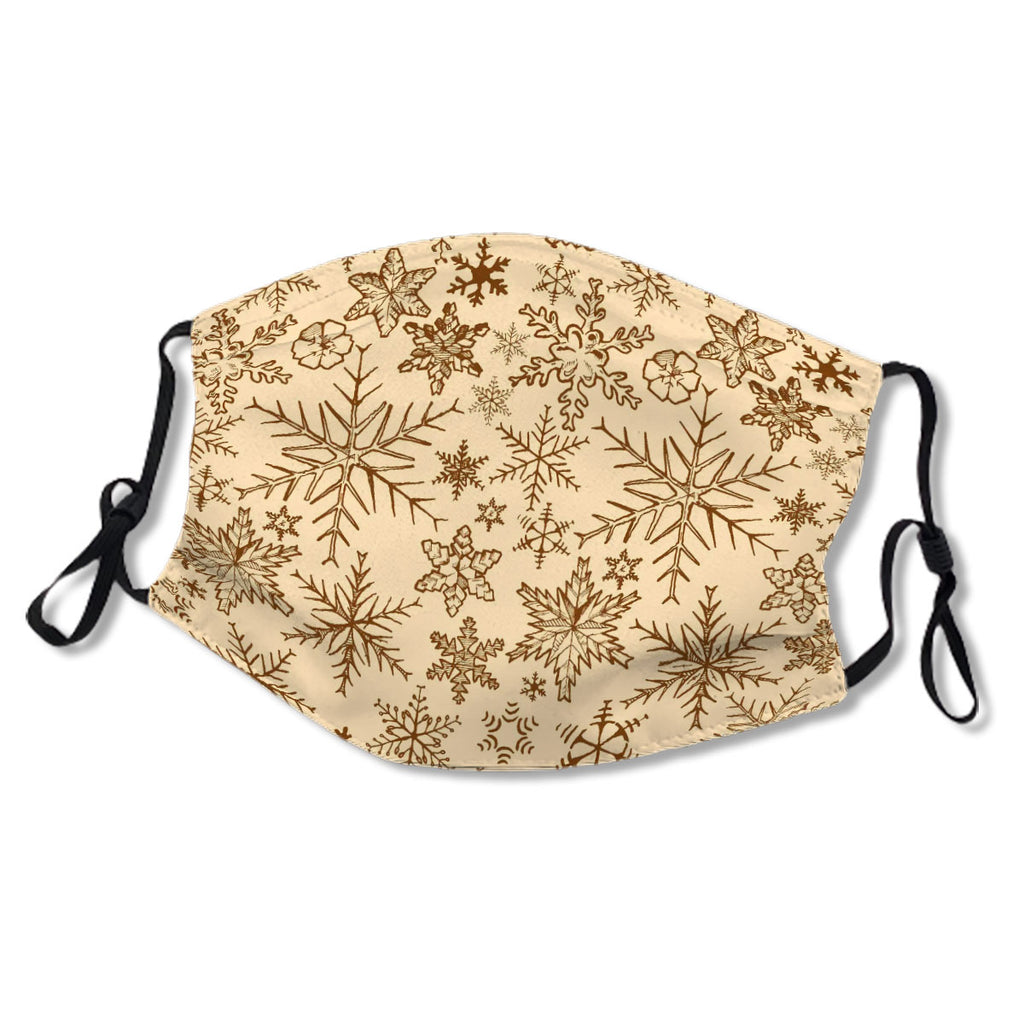 Vintage Snowflakes Background No.IUKXBY
