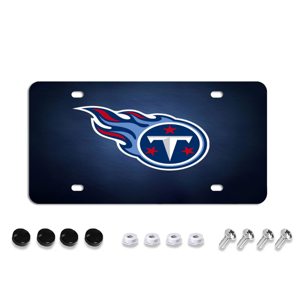 License Plate Covers, Unbreakable Tag Cover to Protect Your Car Front and Rear Plates, Fits All Standard US Plates, Screws Included No.JAIGJL