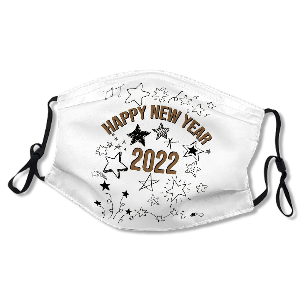 Happy New Year 2022 Mask No.Jj3R6G