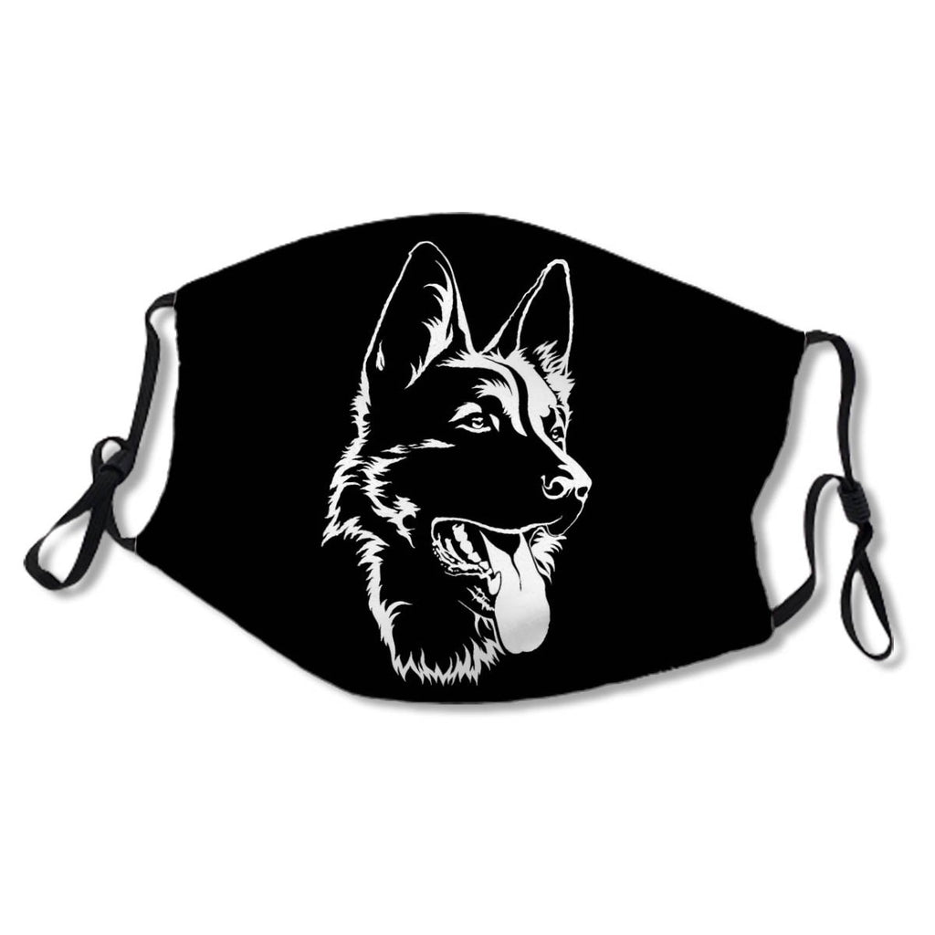 Black And White German Shepherd No. JKFCU5