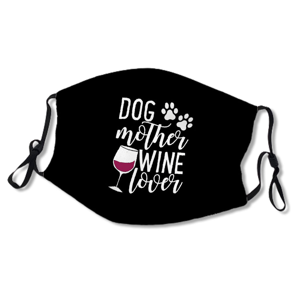 Dog Mother Wine Lover Dog Mom Drinking Mother's Day Gift No.JWDMDA