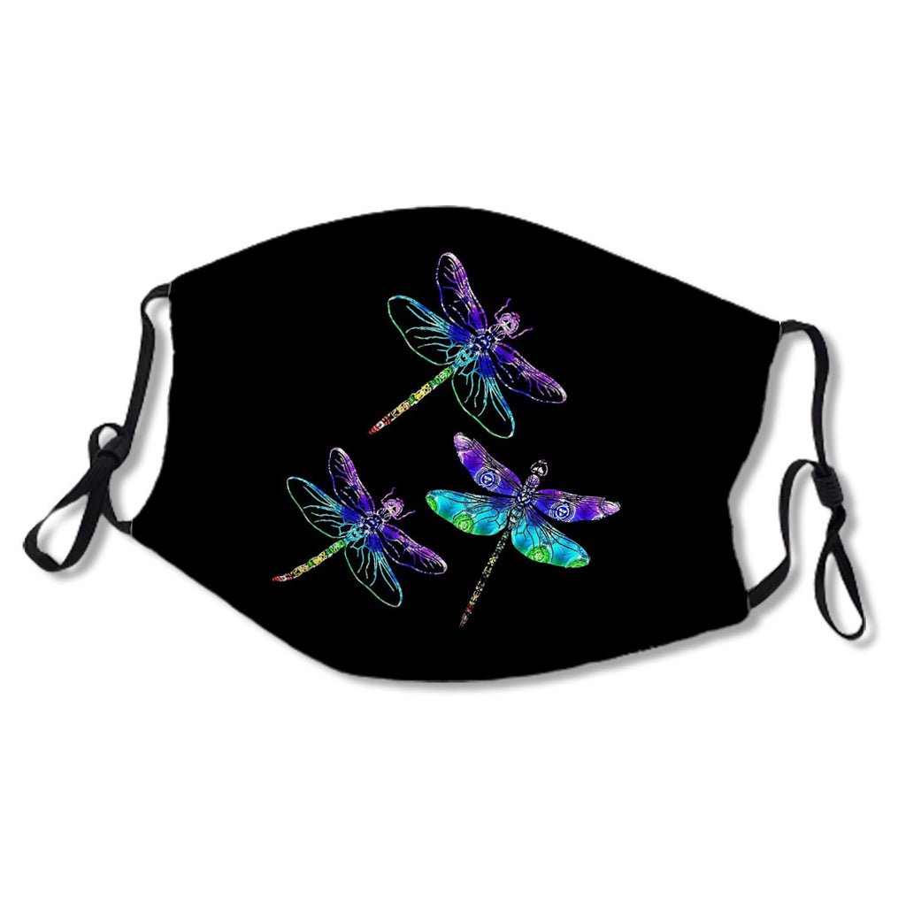 Dragonfly Gift Spirit Animal Shirt Chakra Color Dragonflies Mask No.Jyvqsr