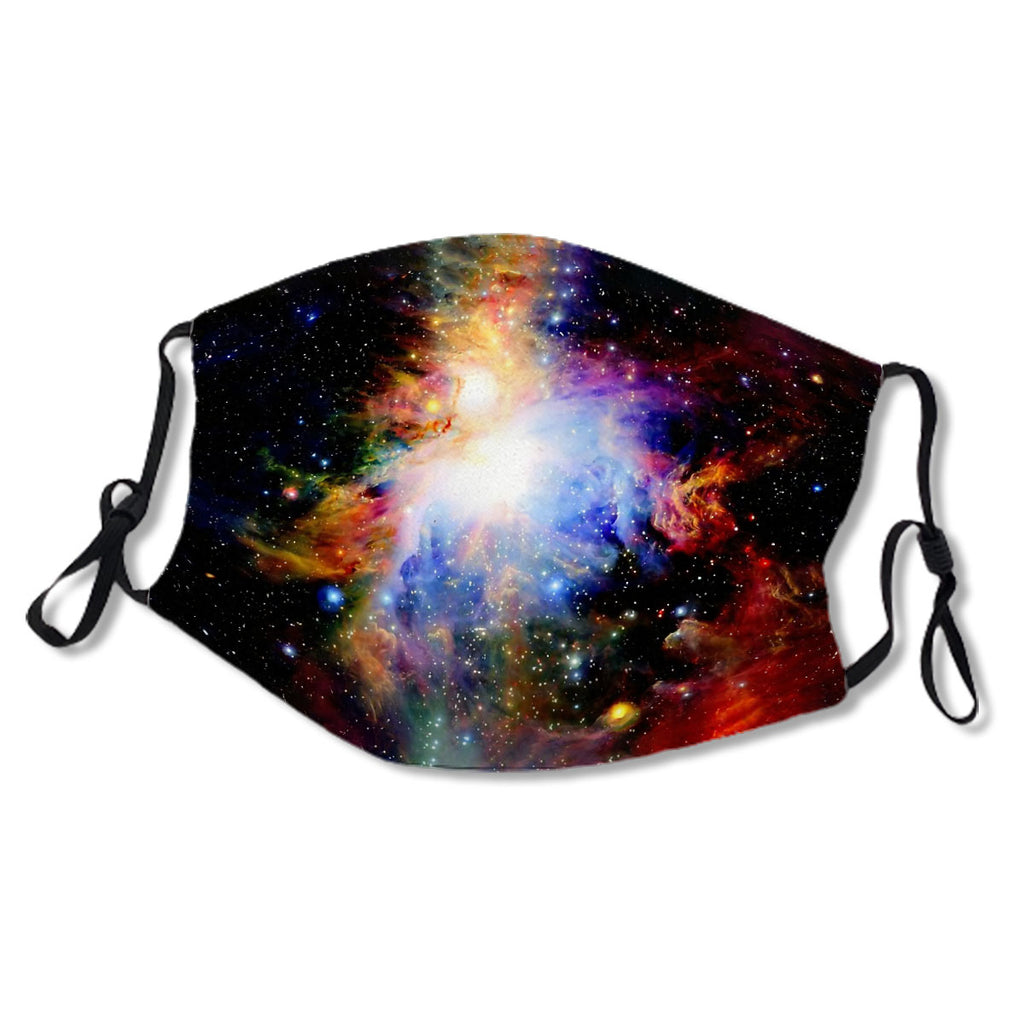 Galaxy Dark & Colorful Orion Nebula Mask No.K89PGZ