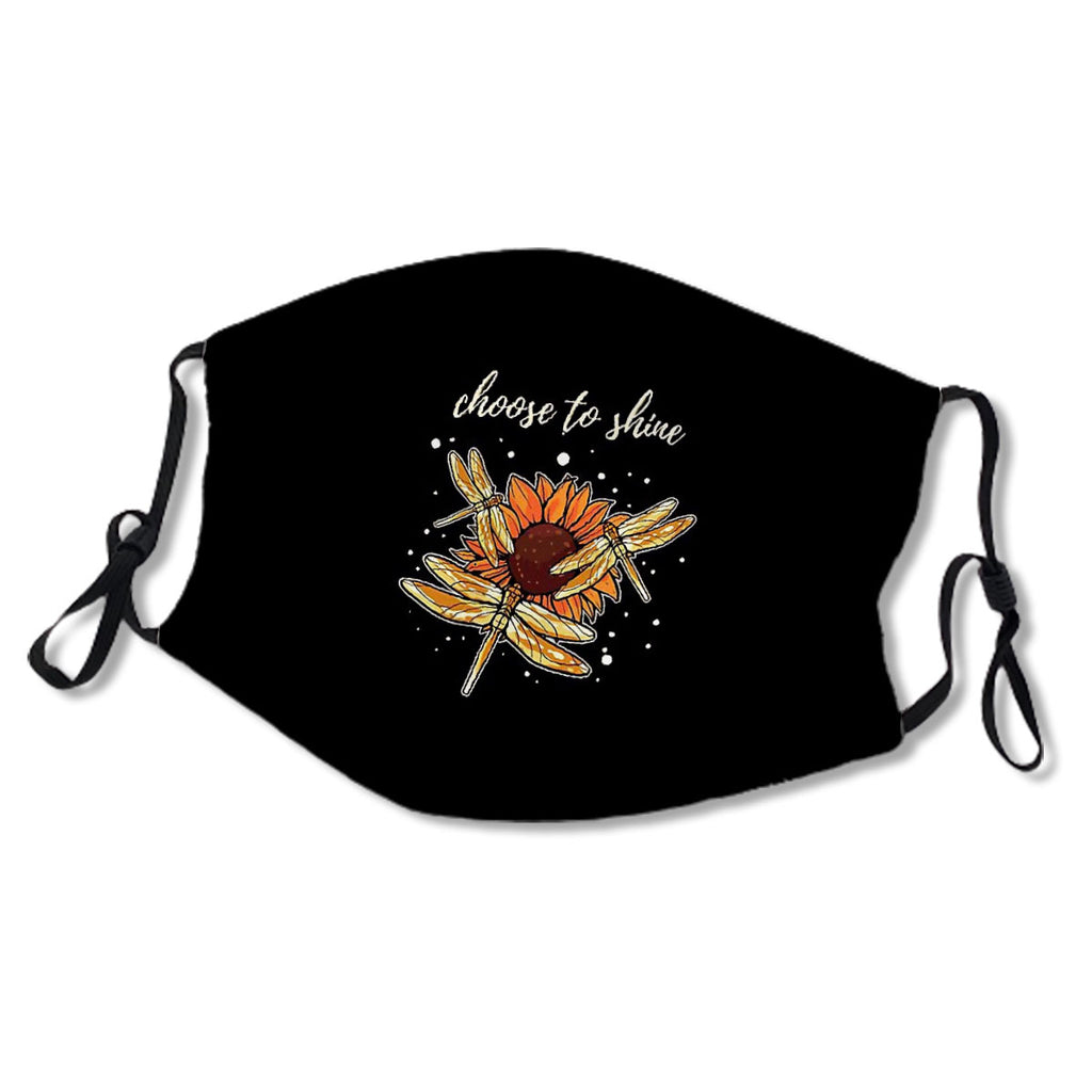 Mental Health Awareness Sunflower Florist Harmony Mask No.K9B3Hn