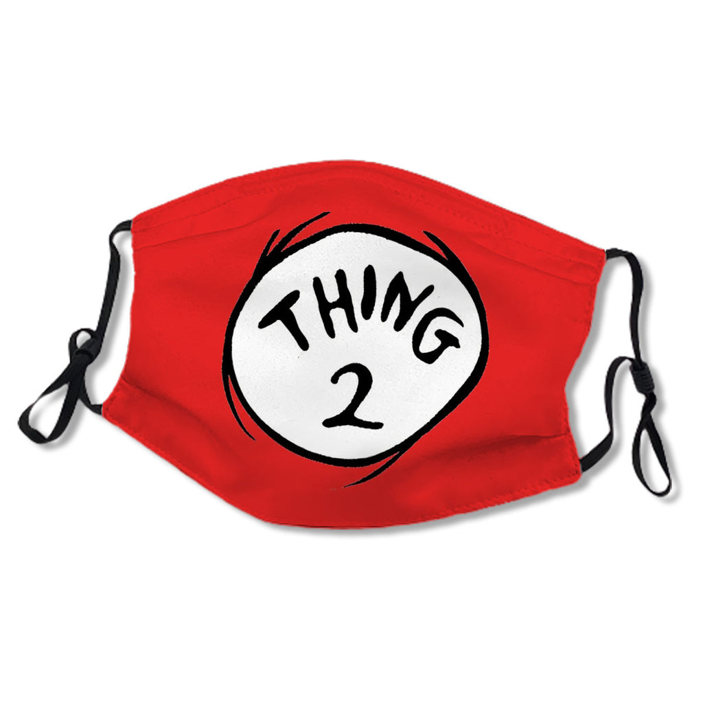 Thing 2 Emblem RED Seuss No.KADVYO